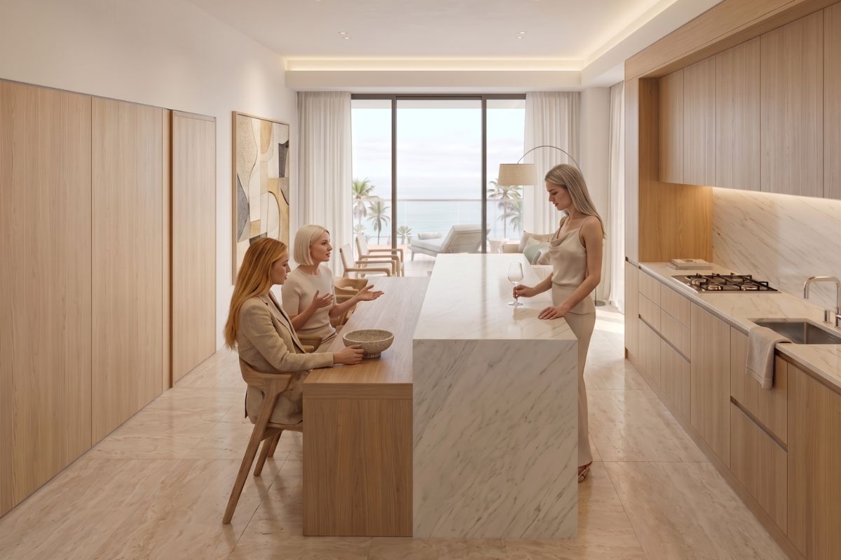 Cocina Cocina equipada en Torre Residencial & Hotel Hilton