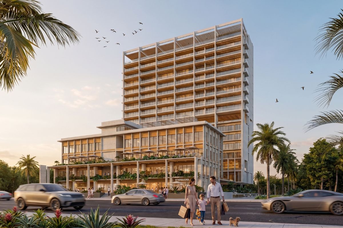Fachada Fachada de Torre Residencial & Hotel Hilton